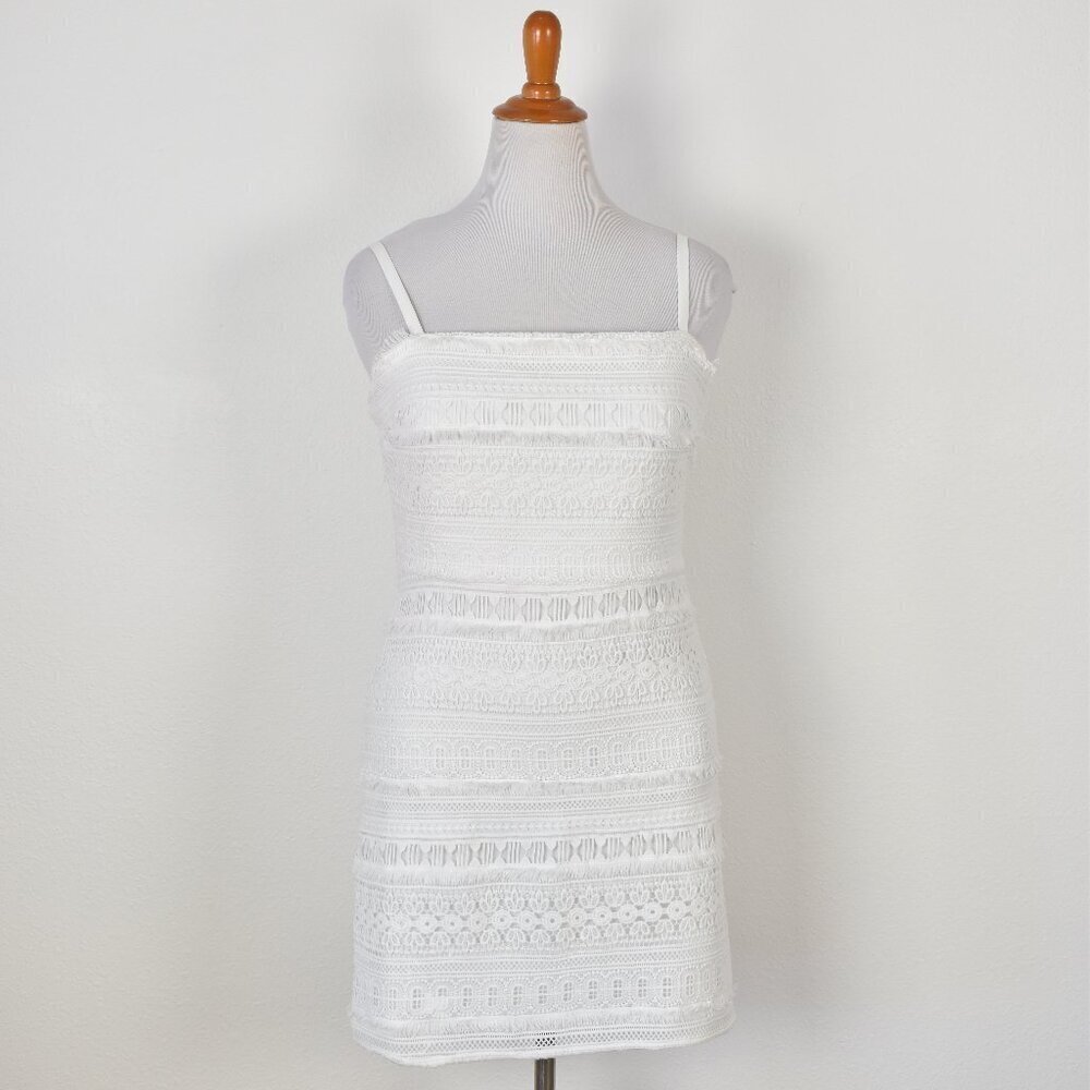 Sam Edelman Fringe Chemical Lace Mini Dress NEW - 12